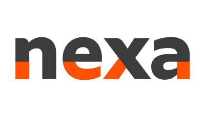 Logo de empresa cliente nexa que confía en el software SSOMA de Myper para su gestión de seguridad y salud en el trabajo